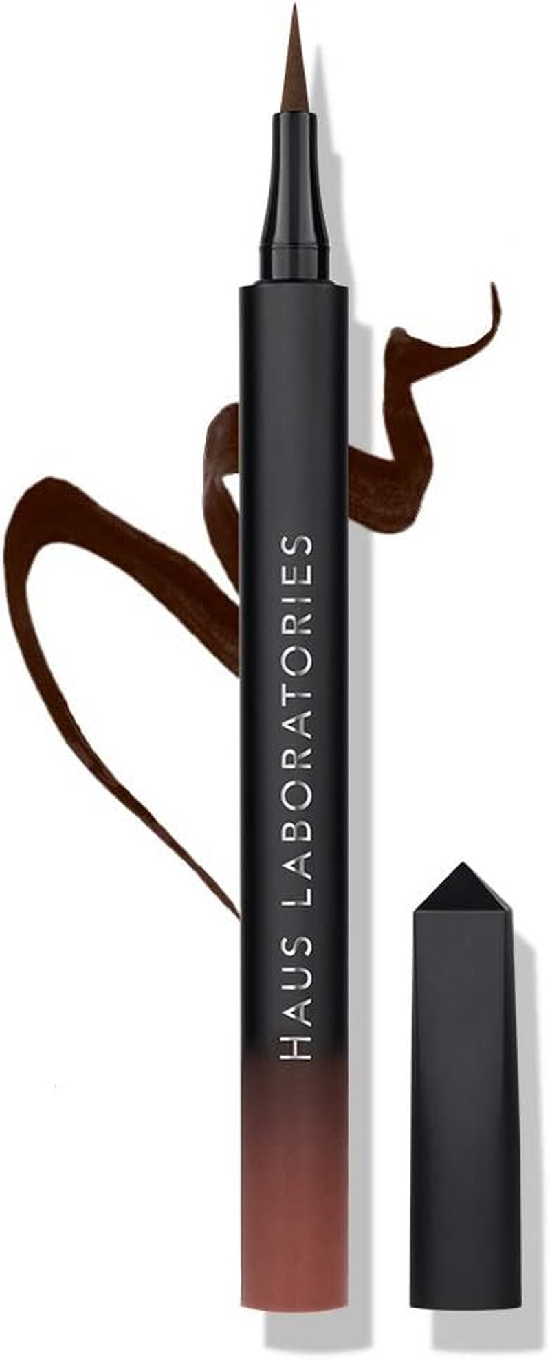 HAUS LABORATORIES by Lady Gaga Eyeliner Gel Pencil Eyeliner and Liquid Eyeliner Waterproof Gel Eyeliner / Liquid Eyeliner with Felt Tip Black, Brown and More Vegan and Cruelty Free