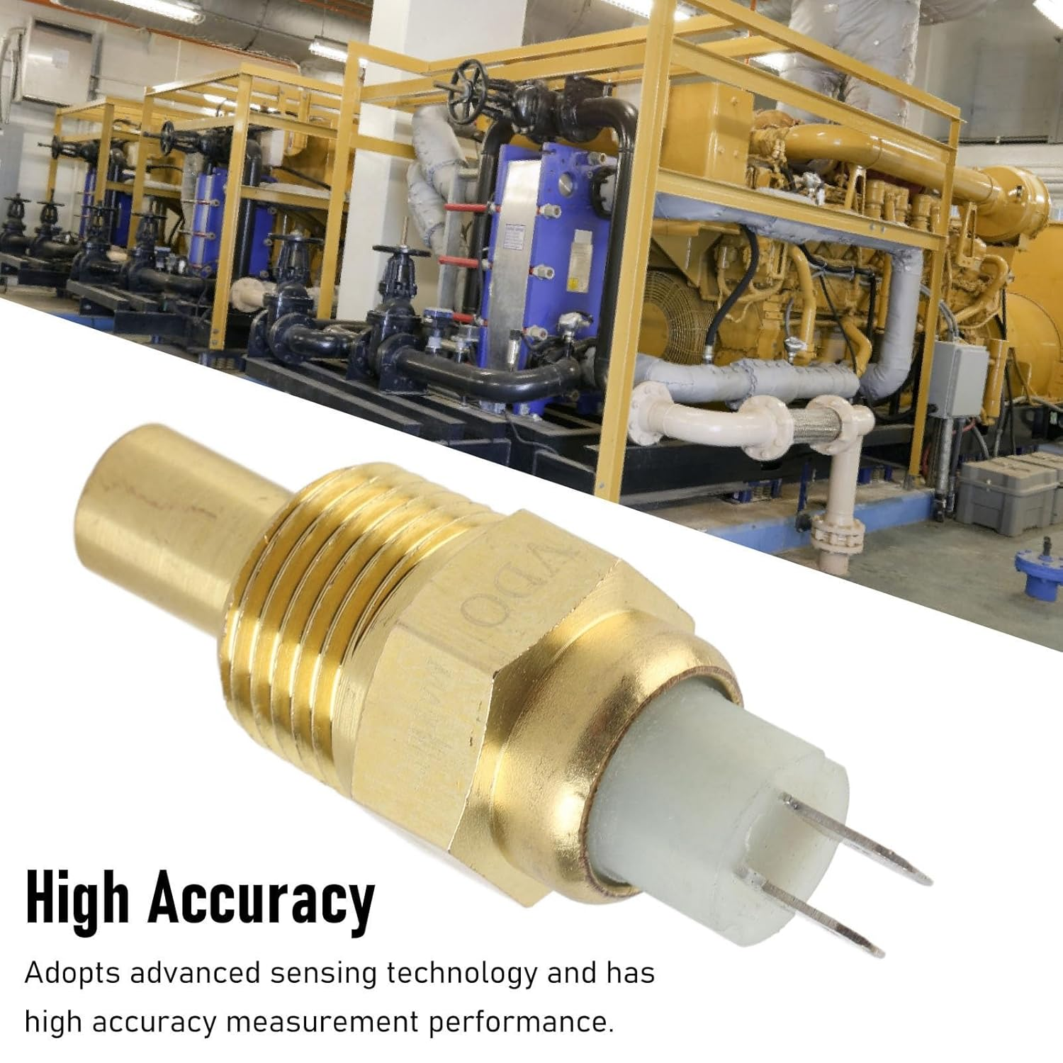 Hyuduo 3W 1W 1W 1/2 NPT of the Water Temperature Sensor NPT Plug for the VOD Generator, Maximum 125 ℃, 6 to 24V image number 2