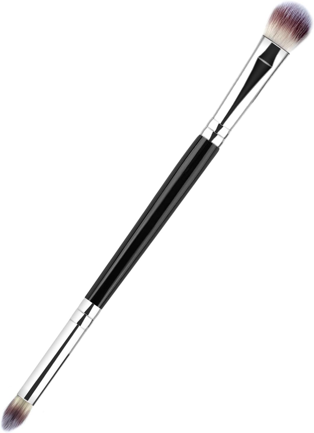 Eyeshadow Brush Eye Makeup Brush Professional Blending Eyeshadow Makeup Brushes for Concealer Eyebrows Eyeliner Soft Hairs Makeup Tool (Black-Eb02)