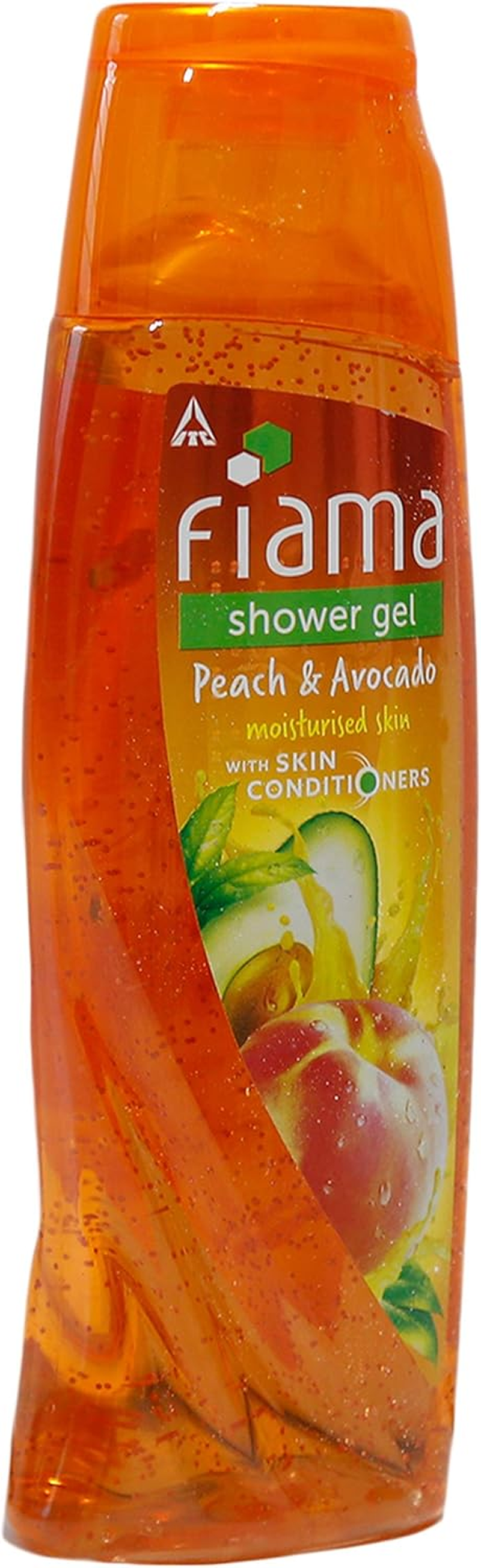 Fiama Mild Dew Shower Gel, Peach & Avocado, 250Ml image number 2