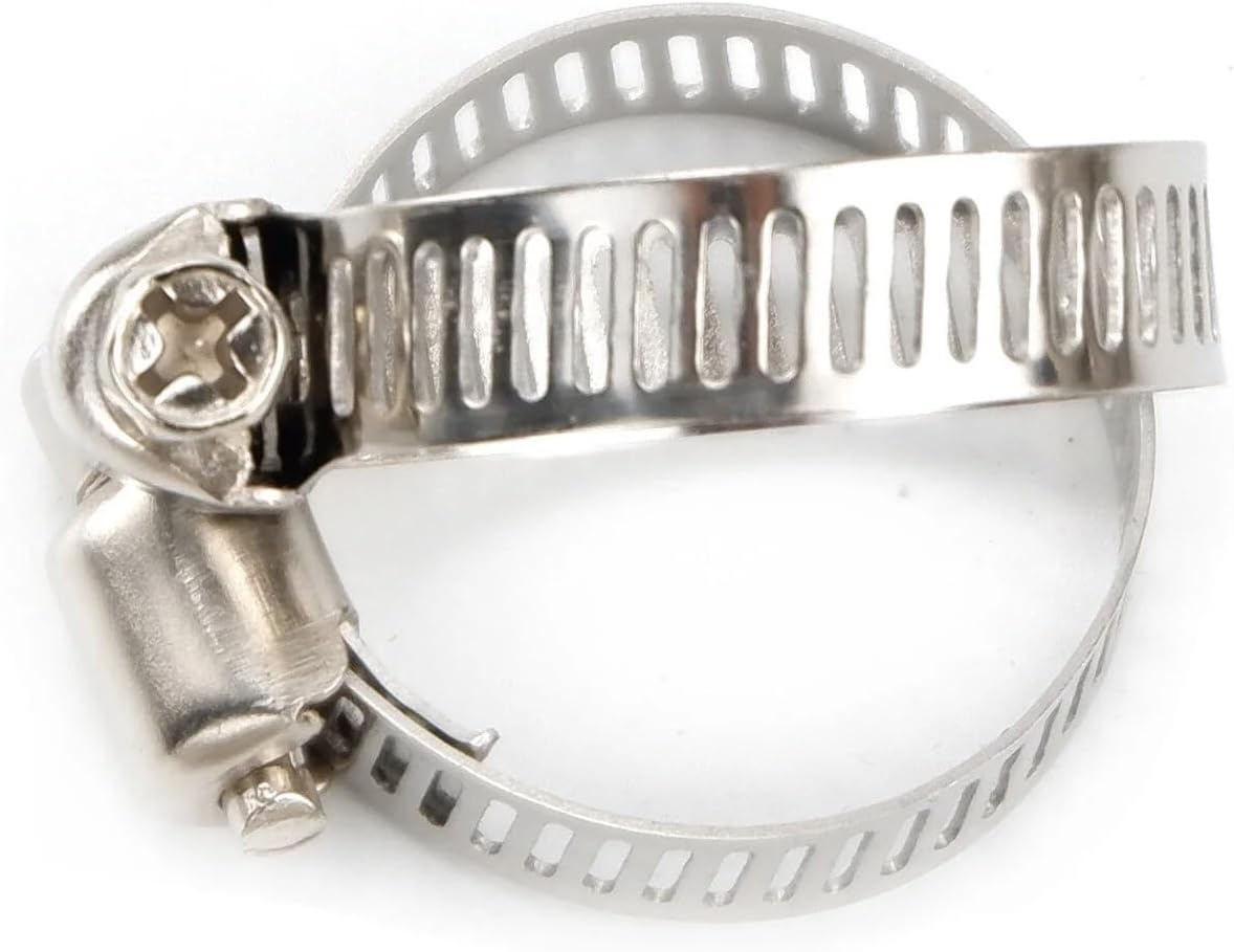 EZONEDEAL 60Cm - 300Cm Stainless Steel Exhaust Pipe Parking Air Heater Fuel Tank Diesel Gas Vent Hose Length (60CM) image number 6