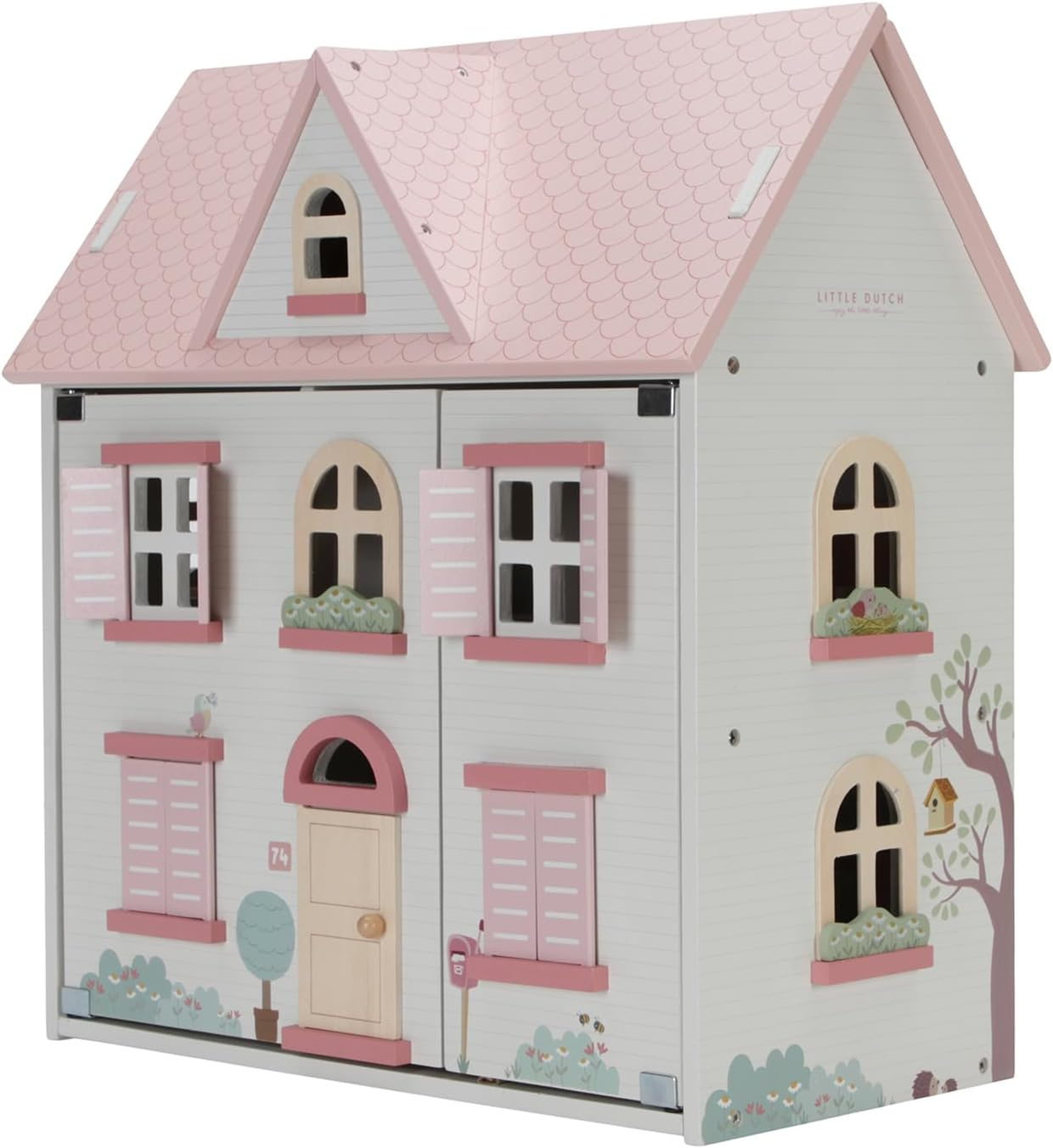 Little Dutch Wooden Doll House, Medium image number 1