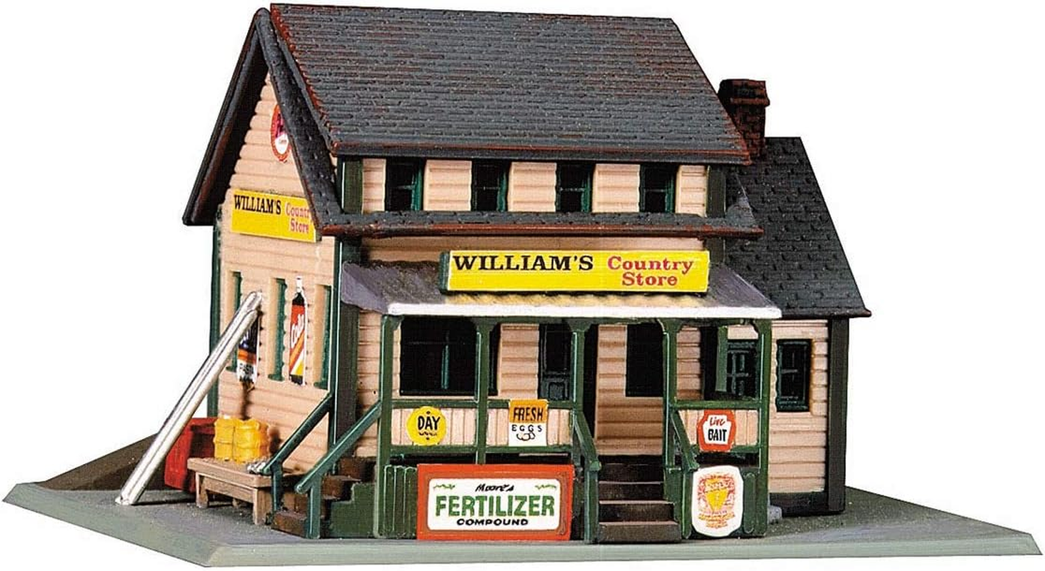 Life-Like Trains N Scale Building Kit -William'S County Store image number 1