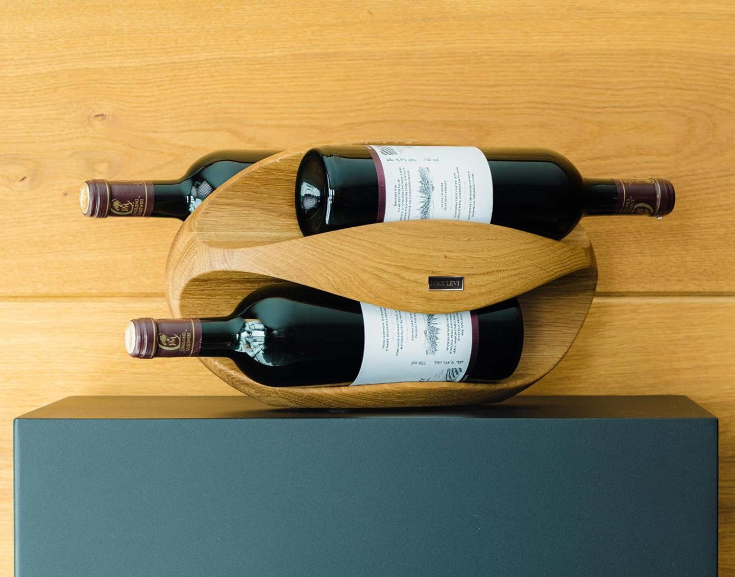 Max Levi&reg; Try Select Oak - Wine Rack