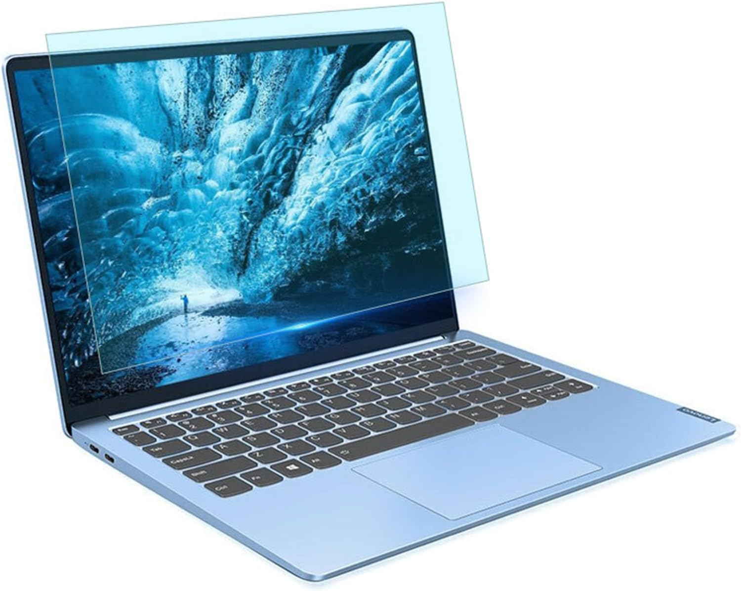 2 Pcs 15.6-Inch Laptop Screen Protector, Blue Light Blocking Screen Film for Display 16:9 Anti-Glare Film Matte, Anti-Fingerprint (15.6Inch（16：9）345 * 194Mm) image number 4