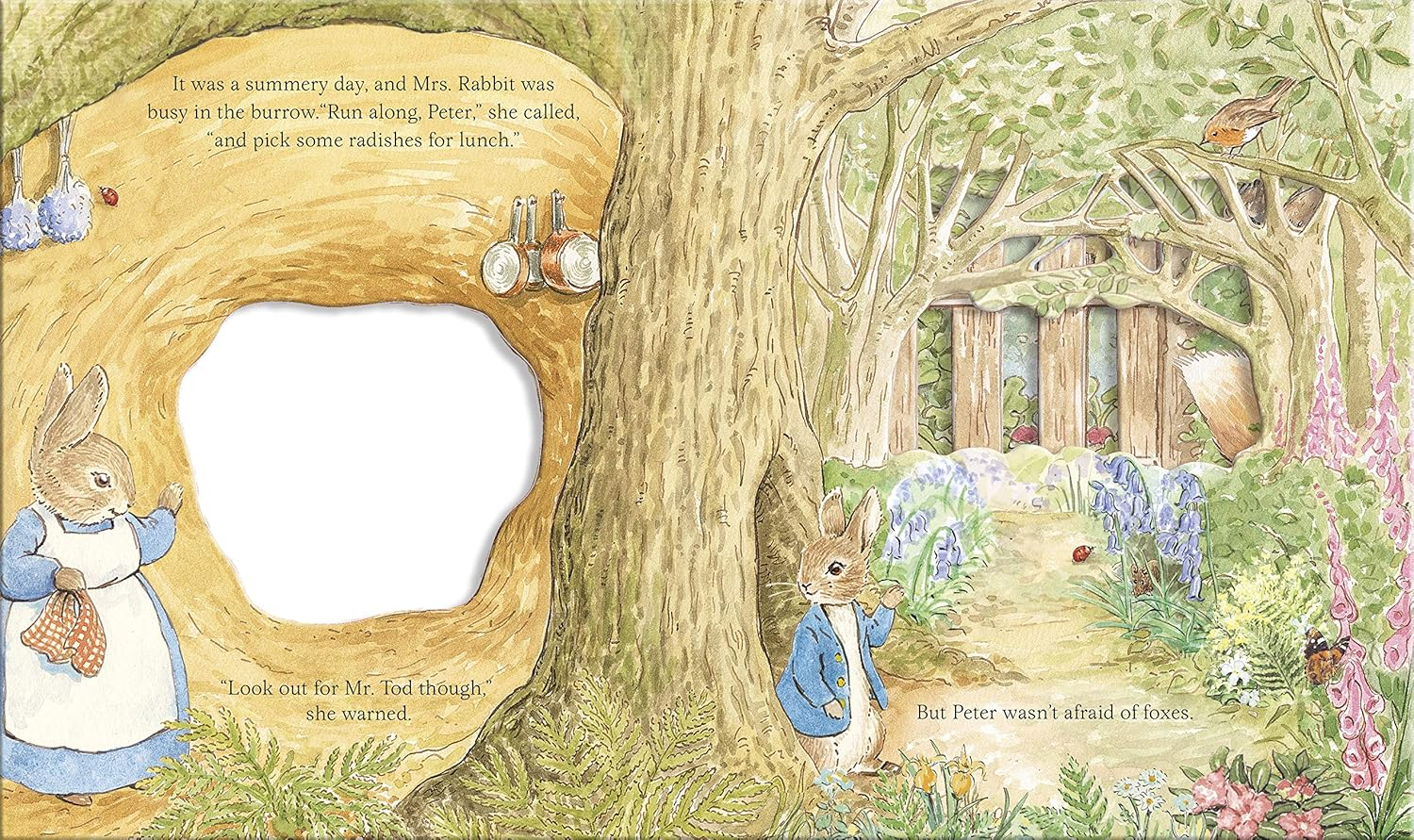 Peter Rabbit: a Peep-Inside Tale image number 4