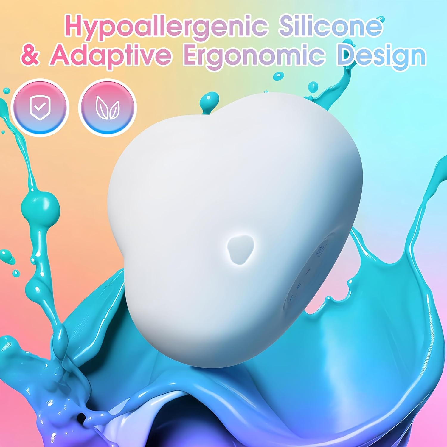 Funflick Vibrators with Air - Pulse Vibration, Sex Toys for Women with Customizable Modes, Adult Toys for Penis, Vulva and Clitoral Stimulation, Sexual Pleasure Tools for Women & Couples, G Spot Clitorious Stimulators, Lifelike Silicone Sexual Wellness Products image number 2