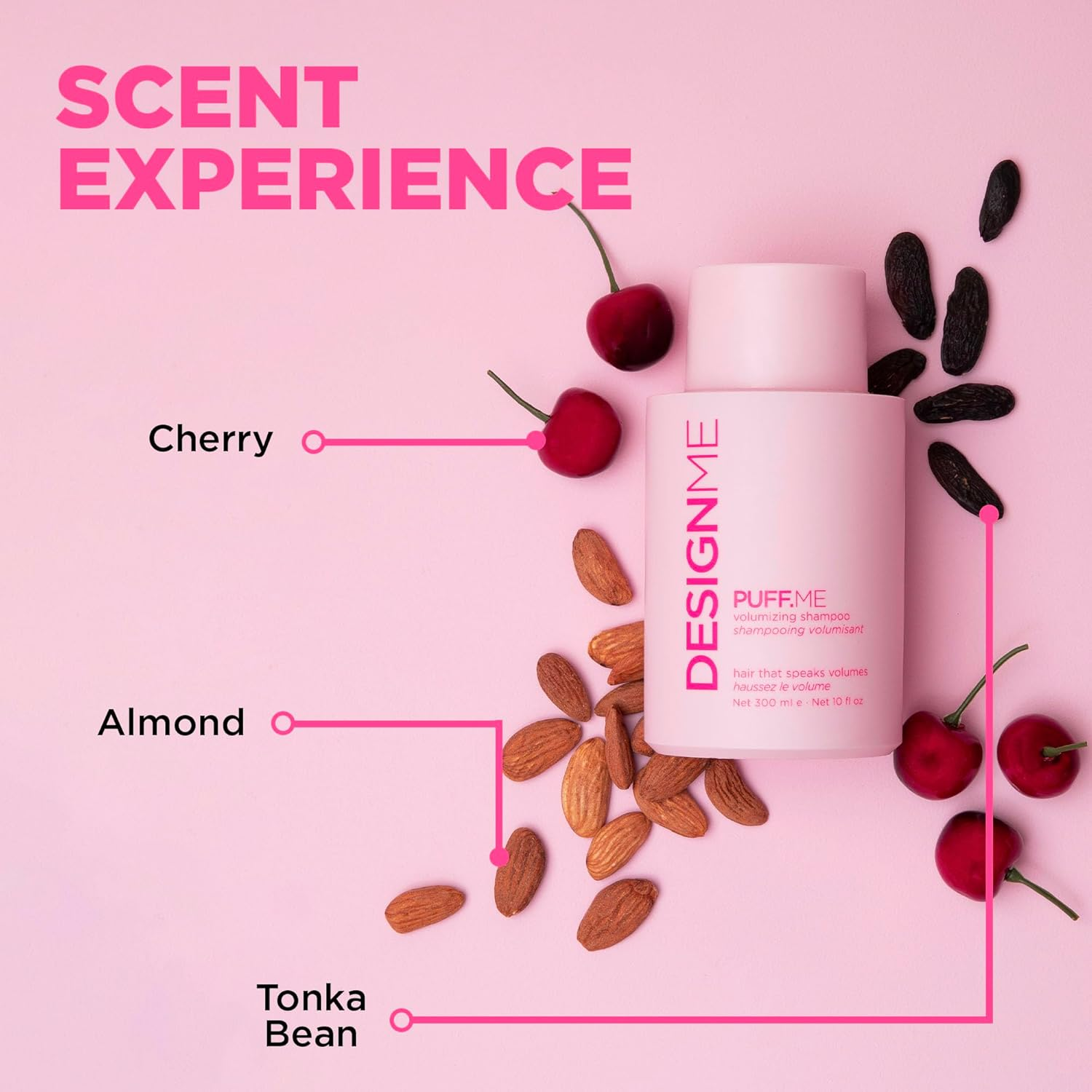 Design.Me Puff.Me Volumizing Shampoo 300 Ml image number 1