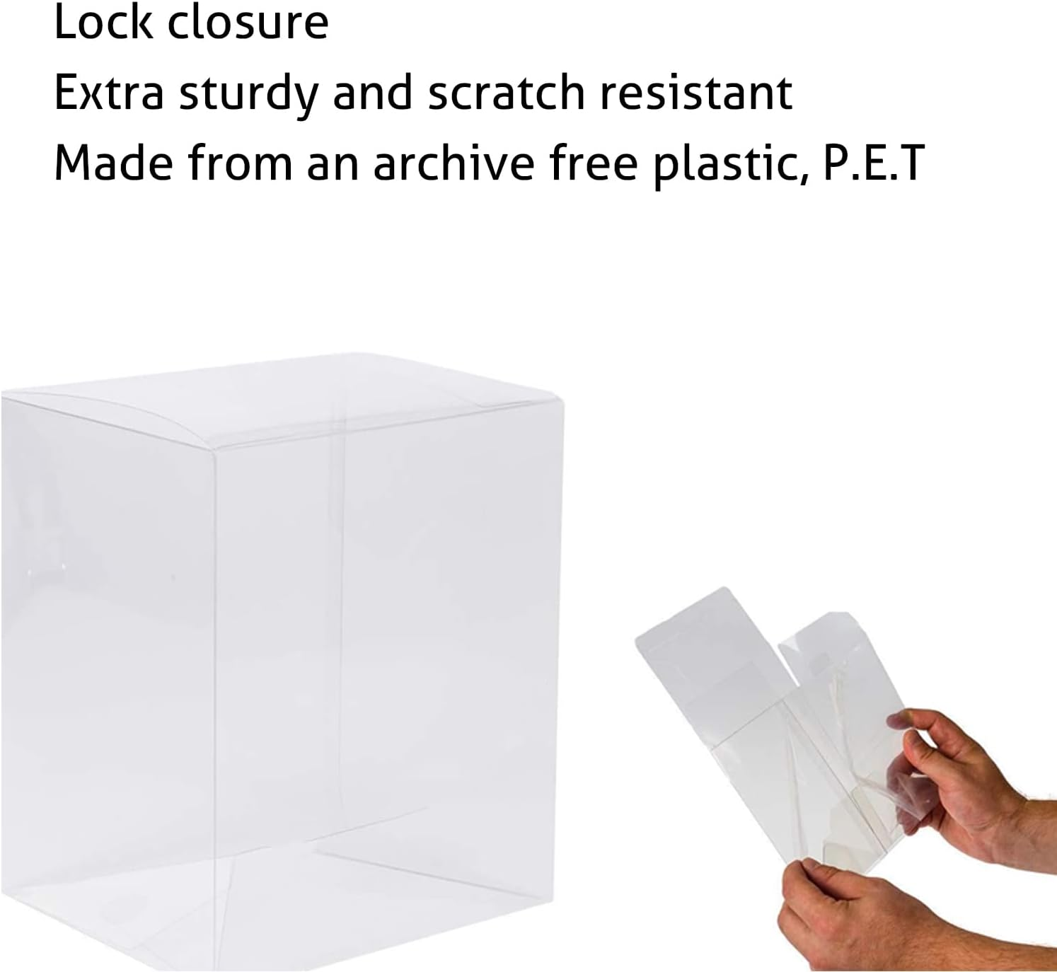 Pop! Vinyl 3.75" Protector Box Acid Free Plastic Seal Display Case (20)