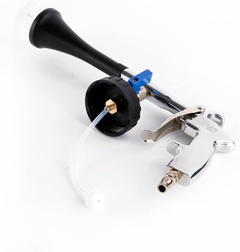 High Pressure Cleaning Tool Turbo Cleaning Gun Car Detailing Kit Professional Auto Interior Cleaner Detailing Wash Wash Spray Bottle Nozzle with 1L Bottle for Air Compressor image number 2