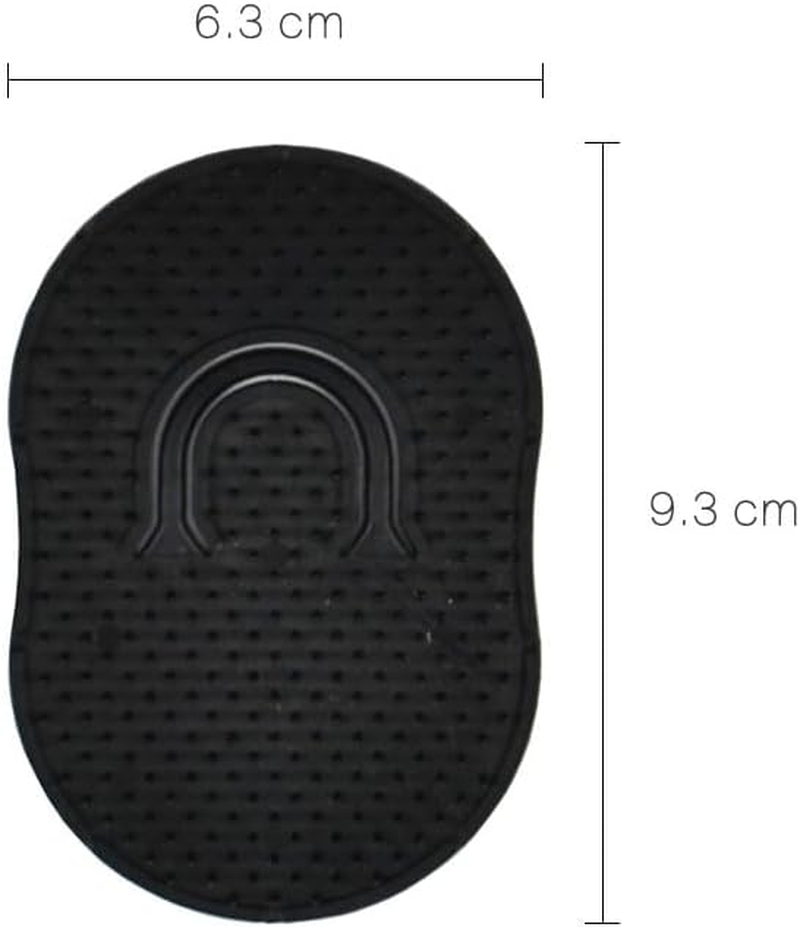 12 Packs Men'S Hand Combs with Portable Soft Scalp Massage Brush for Hair, Travel, and Pets (Black, One Size) image number 4