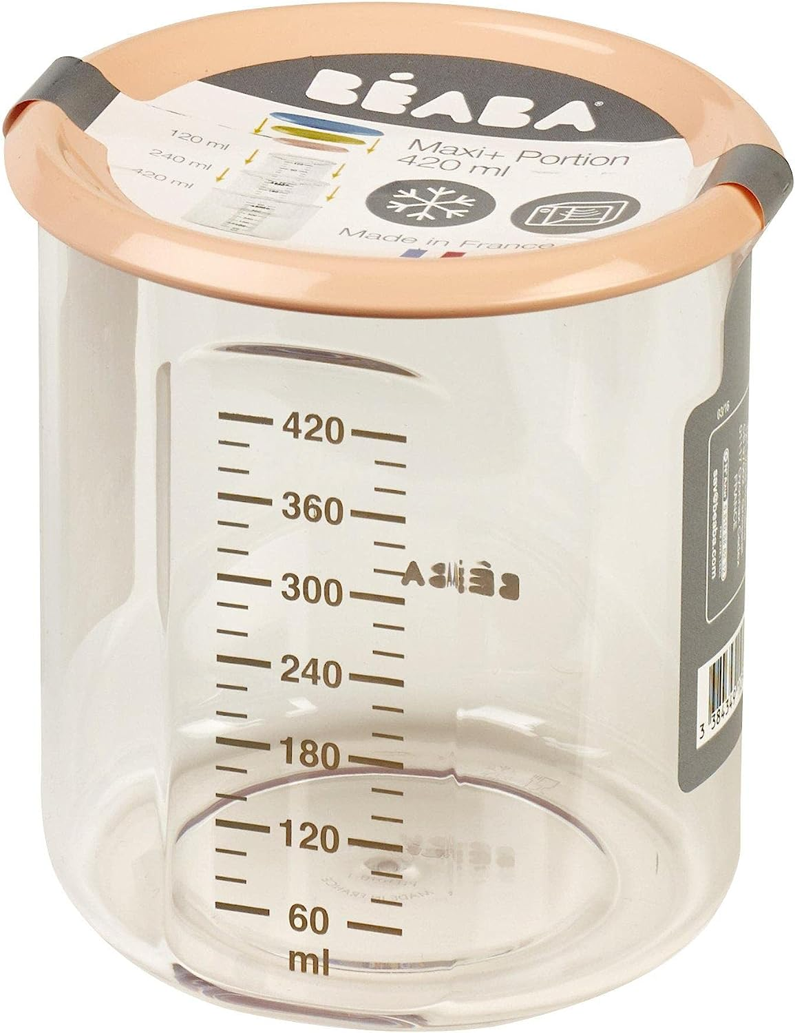 BEABA Maxi + Portion 420Ml, Grey image number 4