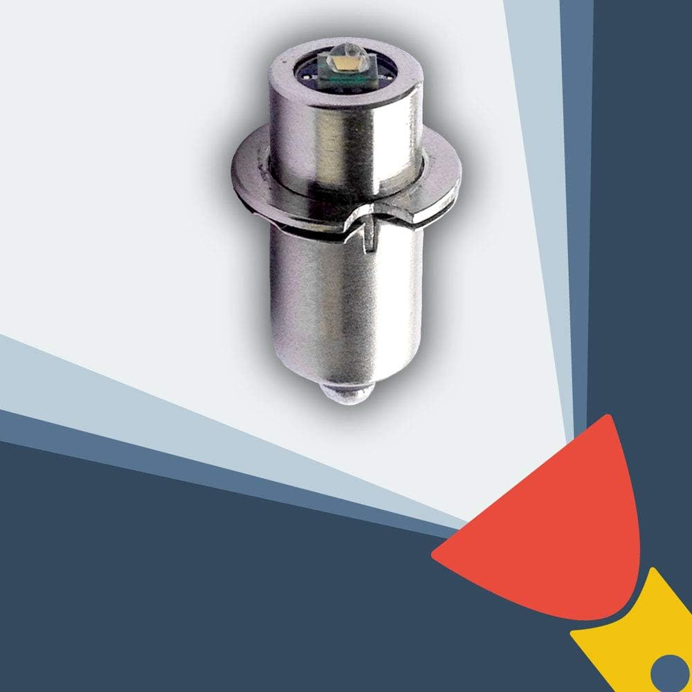 Maglite Compatible MAG-NUM STAR II Bi-Pin LED Bulb Conversion/Upgrade for Maglite Torch/Flashlight 3-6 D/C CREE image number 3