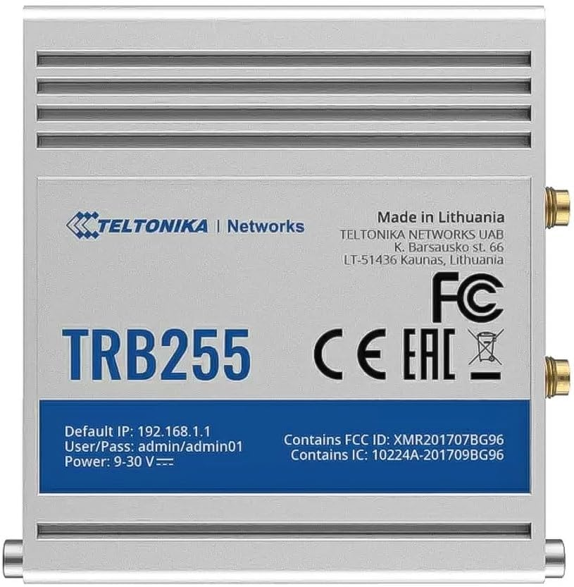Teltonika TRB255 - Cat-M1/ Nb-Iot, Ethernet, RS232/RS485, Digital I/O, GPS image number 4