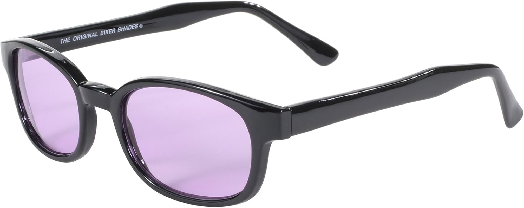 Pacific Coast Original Kd'S Biker Sunglasses (Black Frame/Purple Lens) - Black Frame/Purple Lens image number 3