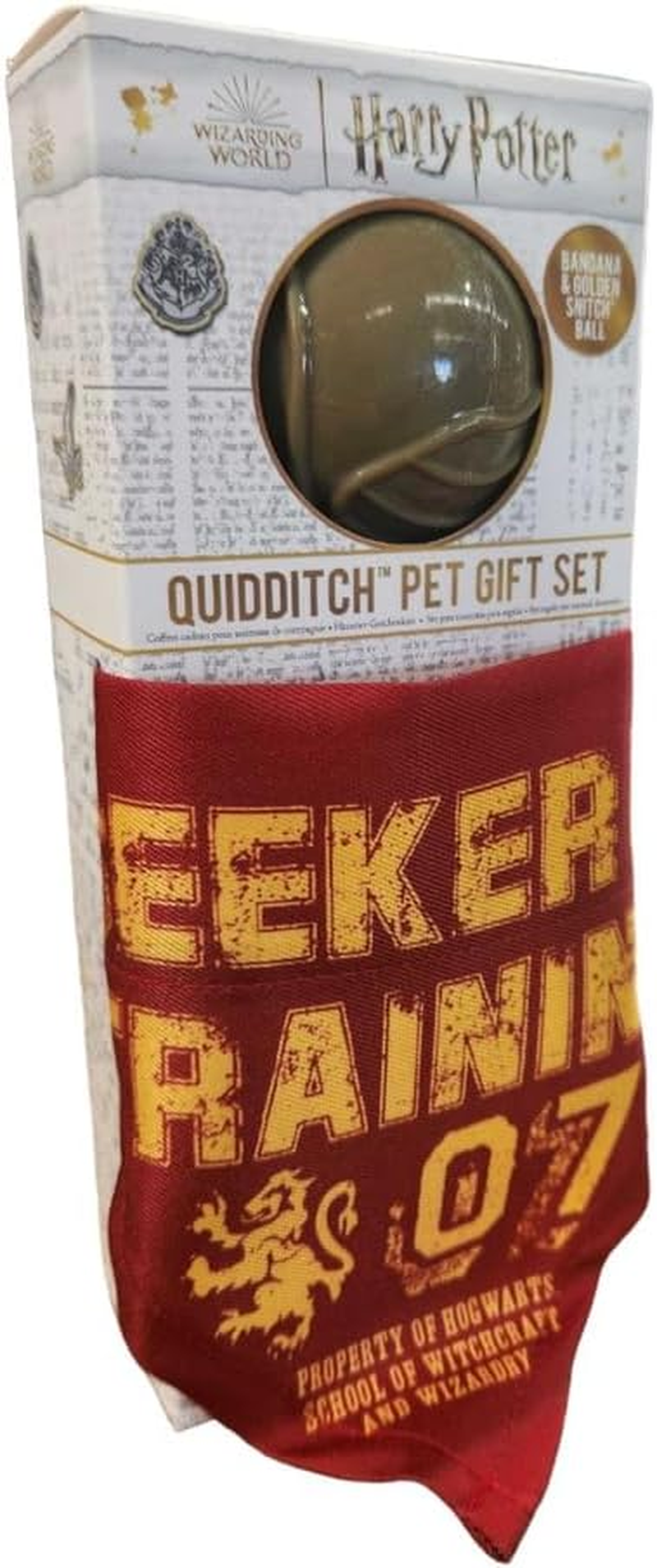 Paladone Harry Potter Seeker in Training Pet Gift Set