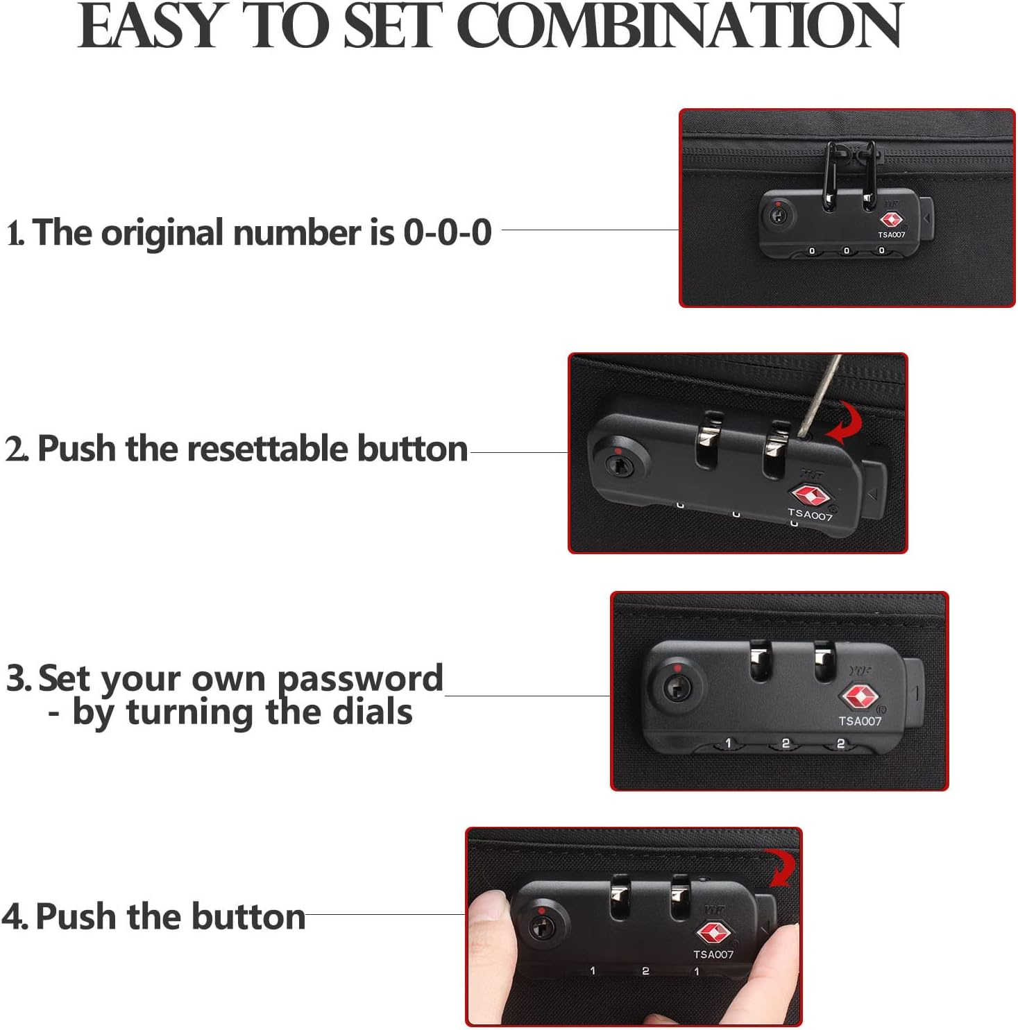 FIREDOG Smell Proof Bags, Smell Proof Pouch with Lock for Travel Storage (9.5 X 6.5 Inch, Black) image number 5