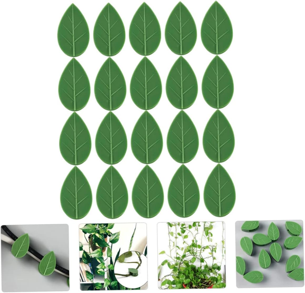 Yardwe 60Pcs Plant Clip Plant Climbing Clips for Wall Supply and Garden Accessories Fixing Tools