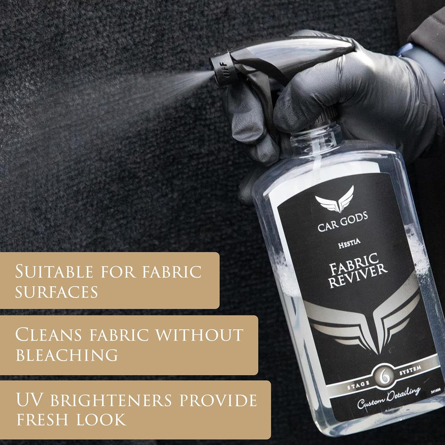 Car Gods Hestia Fabric Reviver, 500 Ml