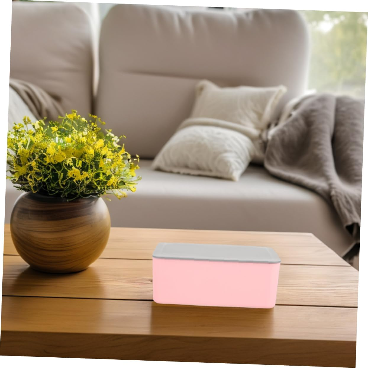 2Pcs Portable Wet Wipes Box Refillable Wipe Containers Large Capacity Wet Tissue Organizer for Home Travel image number 5