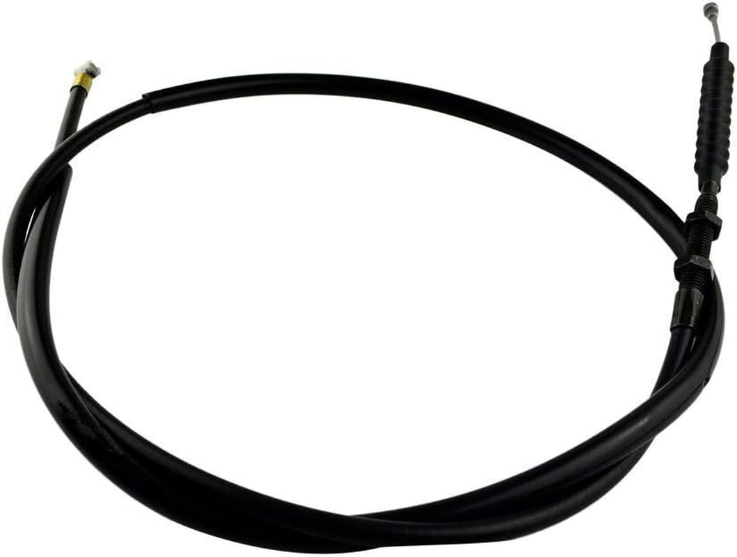 Motorcycle Universal Long Black Clutch Cable Wire Compatible with Yamaha XVS650 V-Star Custom 1998-2014/Drag Star XVS650/400 1997-2002 1996-2012