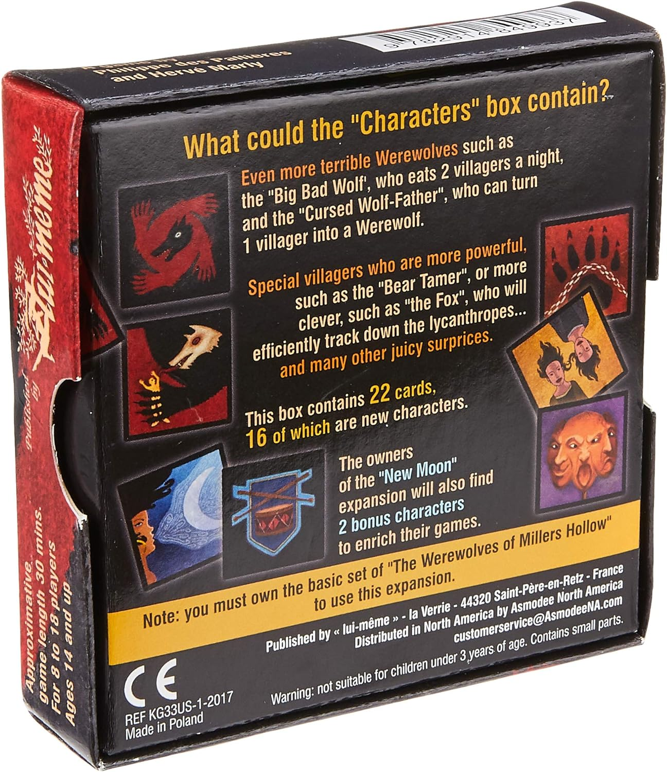 Lui-Meme Werewolves of Millers Hollow Characters Expansion 3 Board Game image number 2