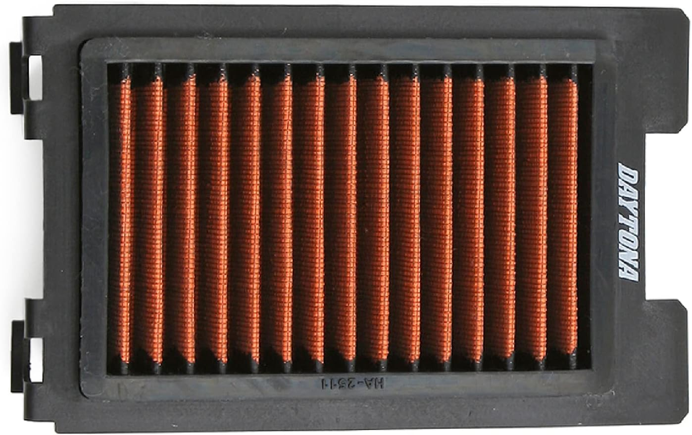 Daytona 99861 Motorcycle Air Cleaner YZF-R25 (15-23) GSX-R125/S125 (18-23) 3 Layer Pre-Applied Filter Oil Replacement Air Filter