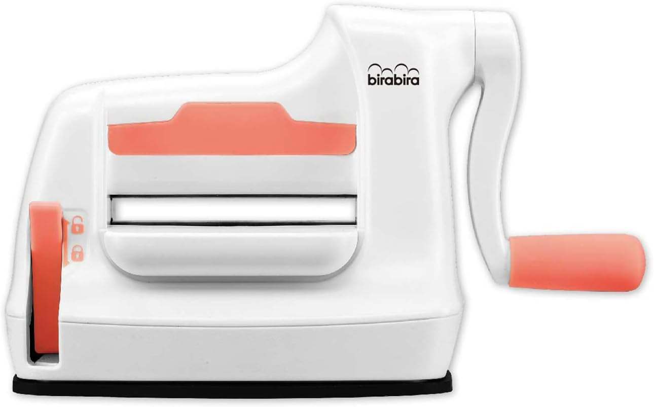 Bira Craft Die Cutting & Embossing Machine Combo, Mini Die Cut Machine, 3 1/8" Feeding Slot for 3" Paper and Other Materials