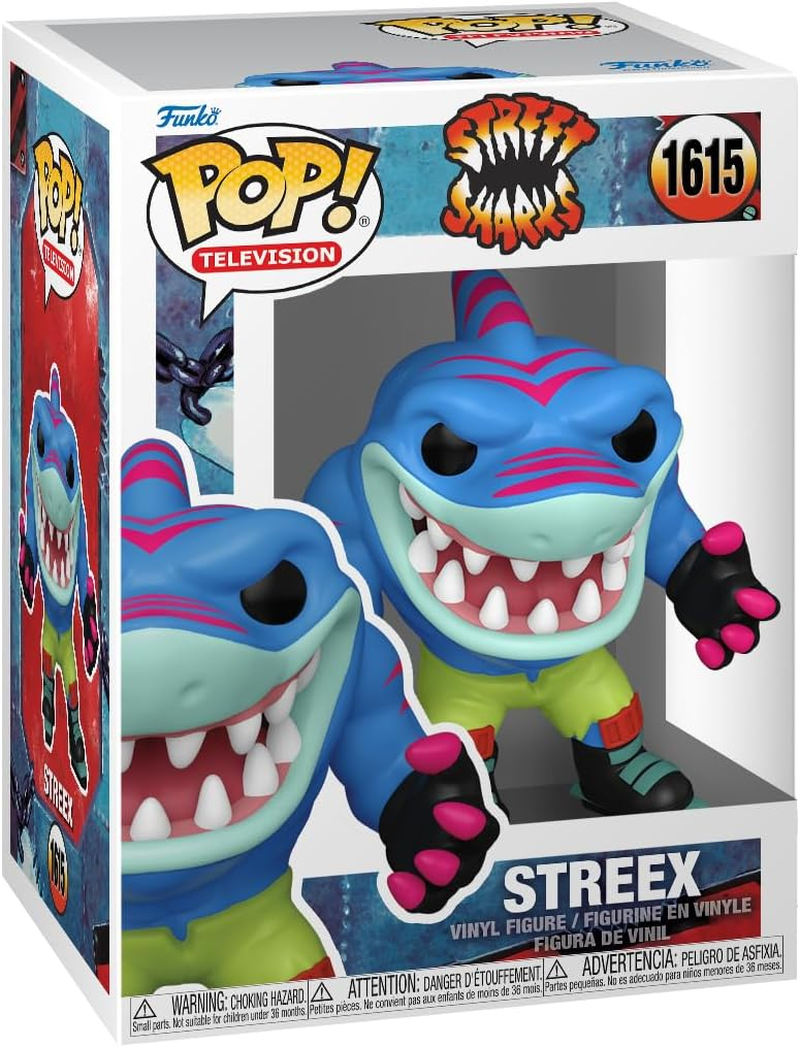 Funko Pop! Television: 90'S Capsule - Street Sharks Streex image number 6