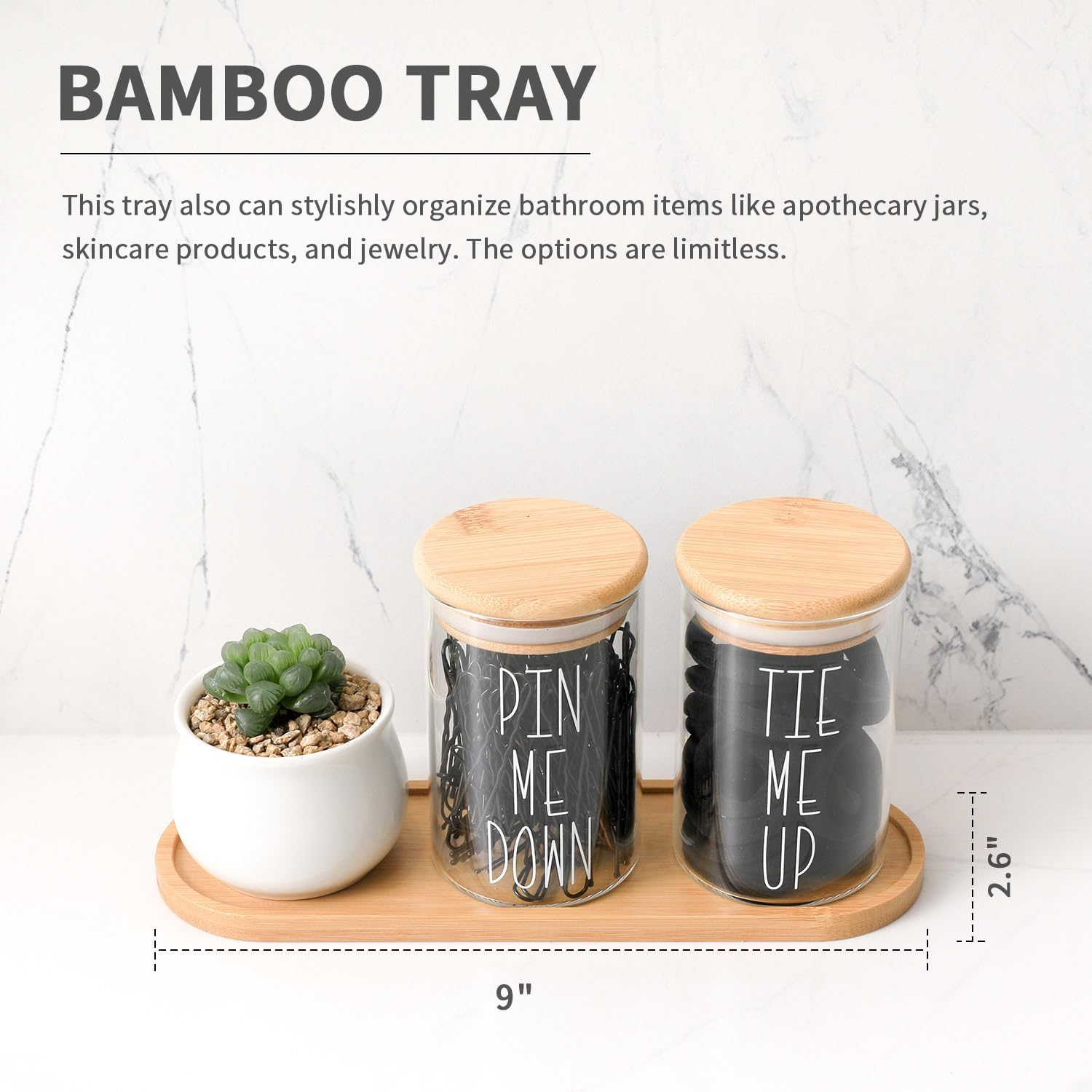 MOMEEMO Amber Shower Dispenser Set, Contains 3 Extra-Thick PET Plastic Bottles with Bamboo Pumps, Shampoo and Conditioner Dispenser for Shower Perfect for Modern Bathroom Decor. (Amber) image number 4