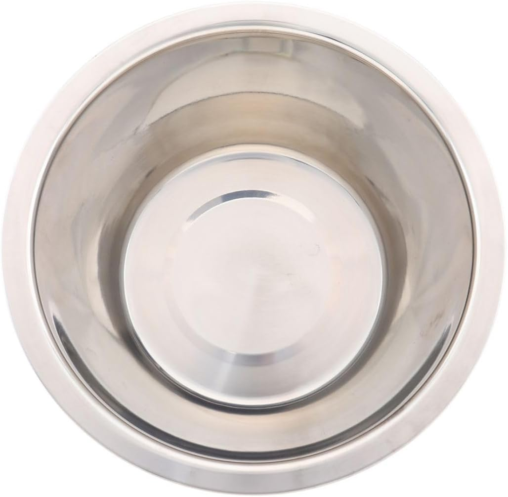 [4PCE] Pet Basic Stainless Steel Dog Bowl, Elegant Dining for Your Furry Friend, Durable and Stylish Dish for Dogs image number 5