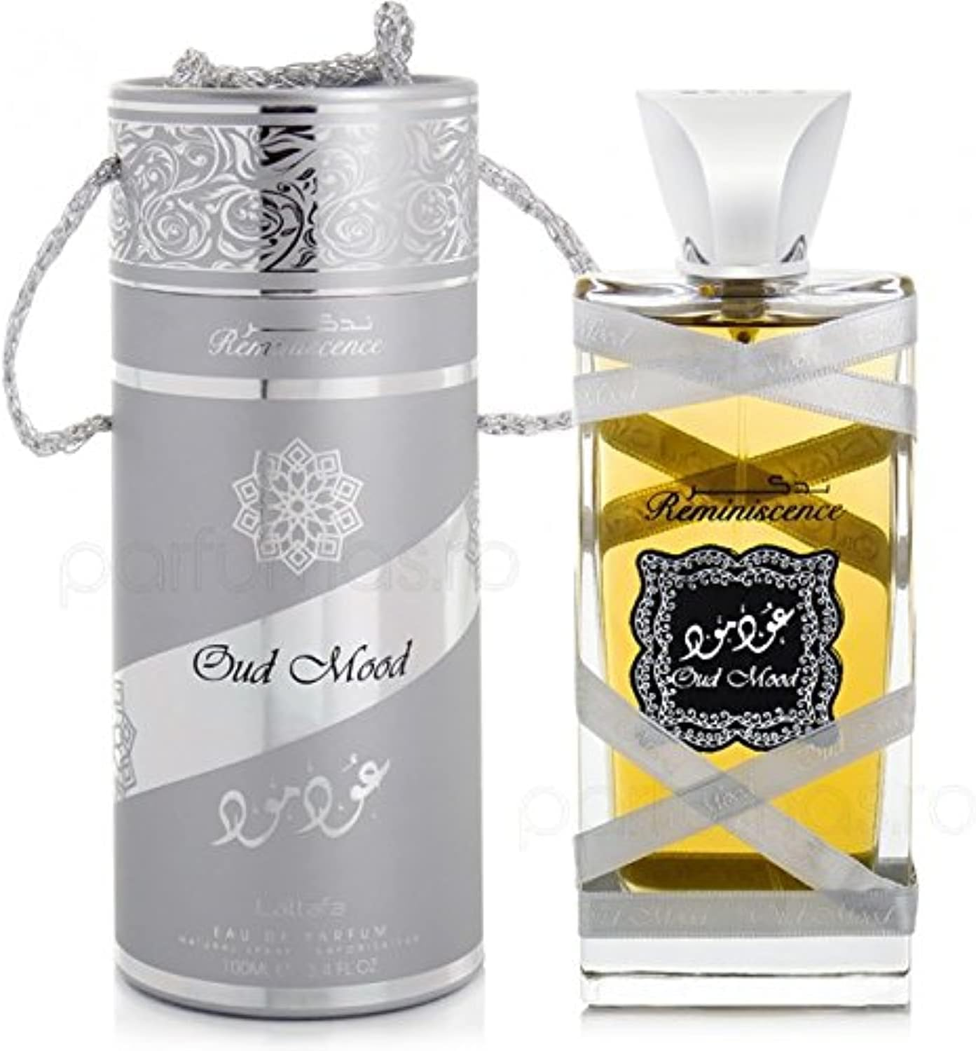 Oud Mood Reminiscence by Lattafa for Unisex - 3.4 Oz EDP Spray image number 1