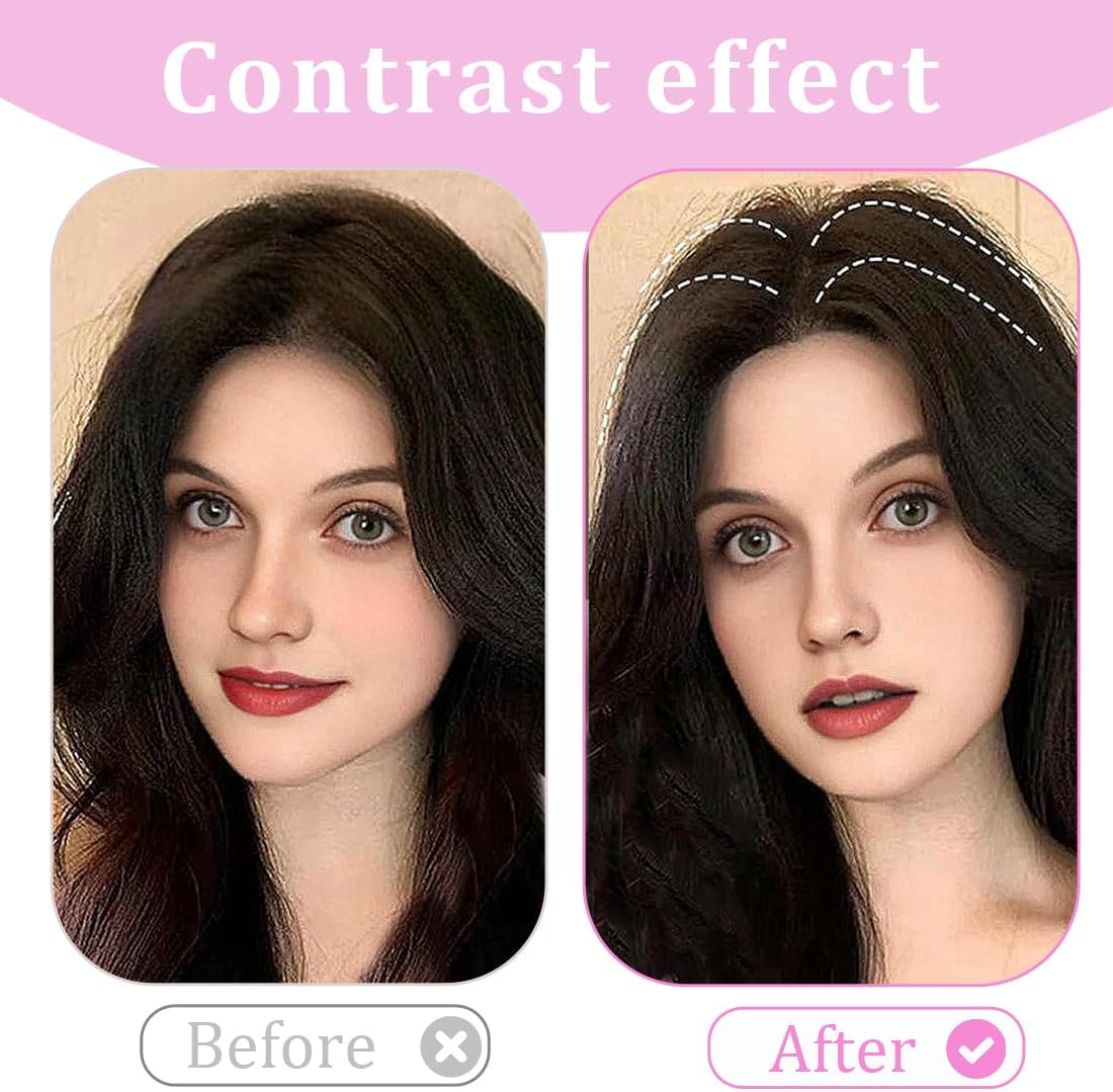 HQRKOTM Volume Clips Lion Cave Hair Set with 3 and 6 Prong Combs for Effortless Volume and Styling of Curls and Bangs for Men and Women, Pink