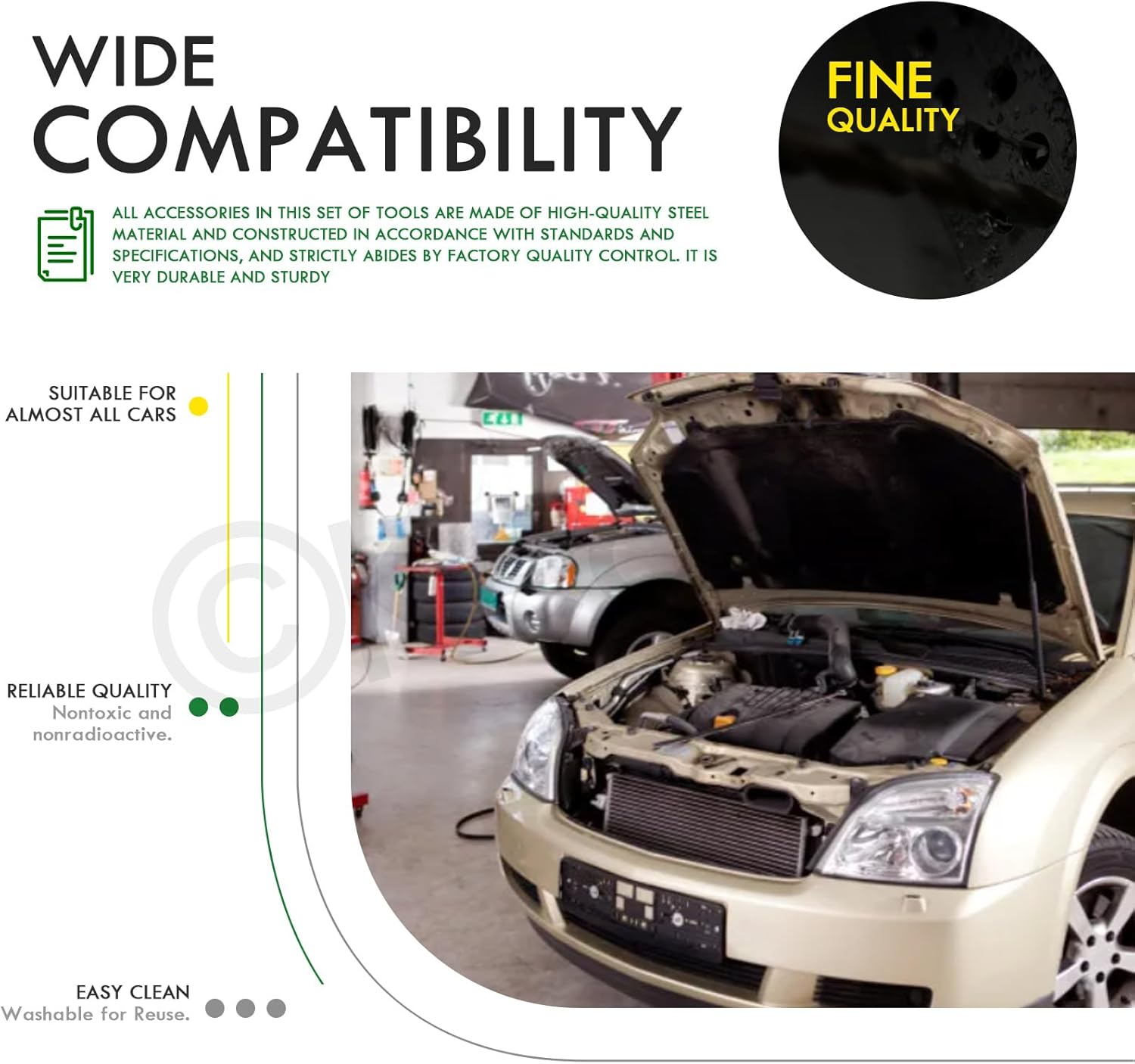 Keadic 28Pcs Universal Oil Drain Plug Gasket Assortment Kit, Automotive Metric Drain Plugs Compatible with Jeep GM Ford Honda Toyota Nissan image number 6