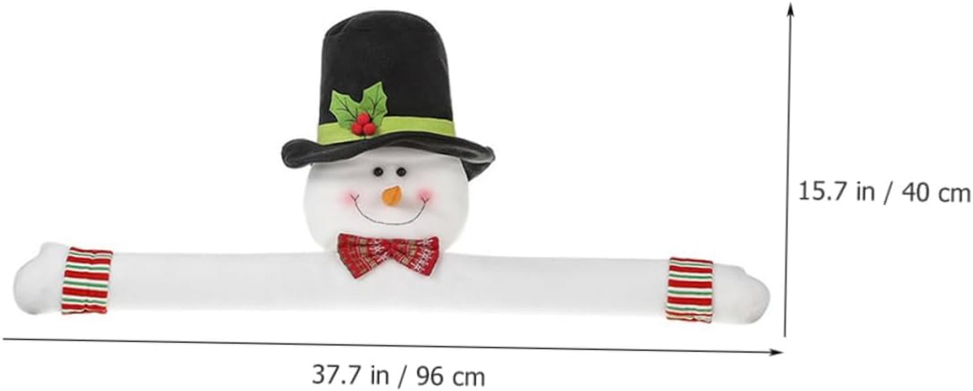 Christmas Tree Topper Snowman Hugging Decoration for Festive Home Atmosphere Unique Xmas Ornament for Holiday Parties Christmas Decor Accessory image number 3