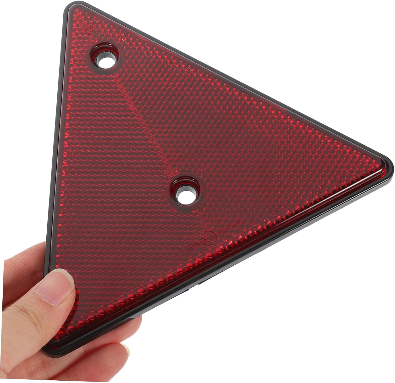 2Pcs Reflective Sign Triangle Warning Signs for Vehicle Safety Roadside Reflective Road Triangles for Car Emergency image number 6