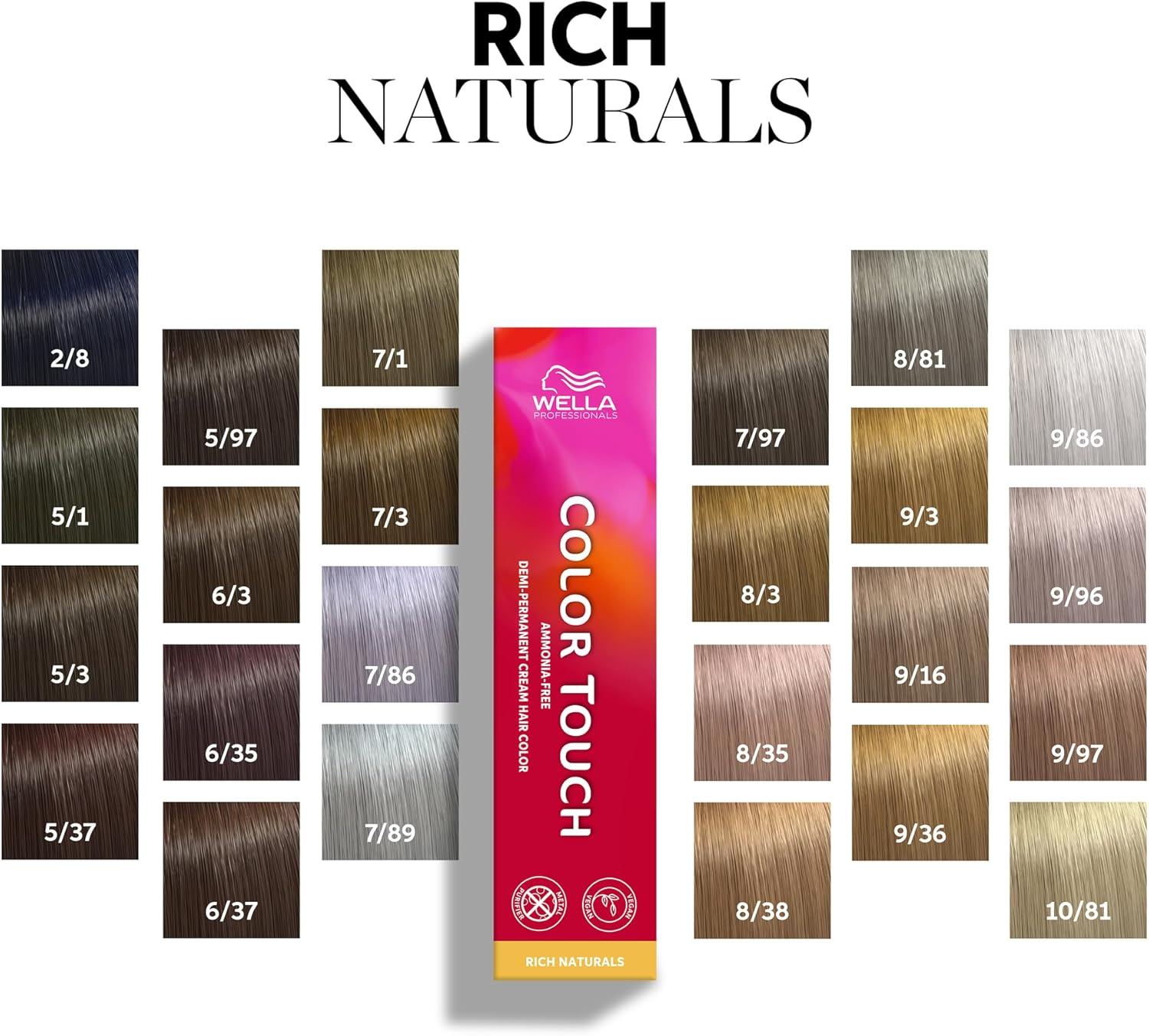 Wella Color Touch Rich Naturals 9/96 60 Ml