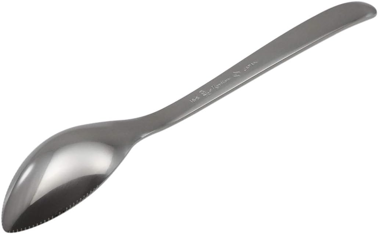 Sori Yanagi Simple Form Cutlery for Easy Use, Tsubame Sanjo Stainless Steel, Grapefruit Spoon, Brushed Finish, Dishwasher Safe, 18-8 Stainless Steel image number 5