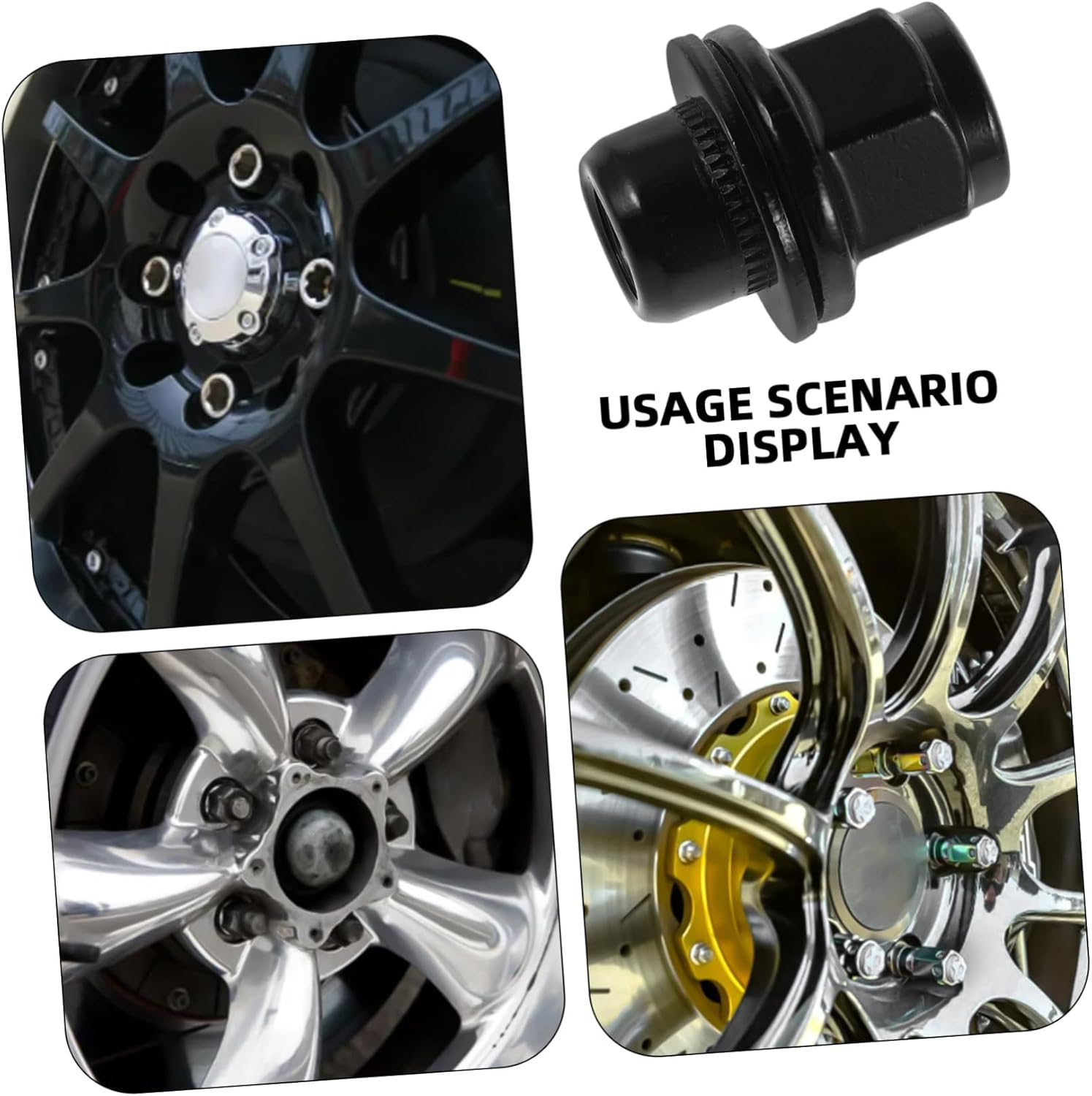 Gatuida Heavy-Duty Automotive Wheel Nuts Lug Nut Set for Car Replacement Lug Camper Professional Package image number 4