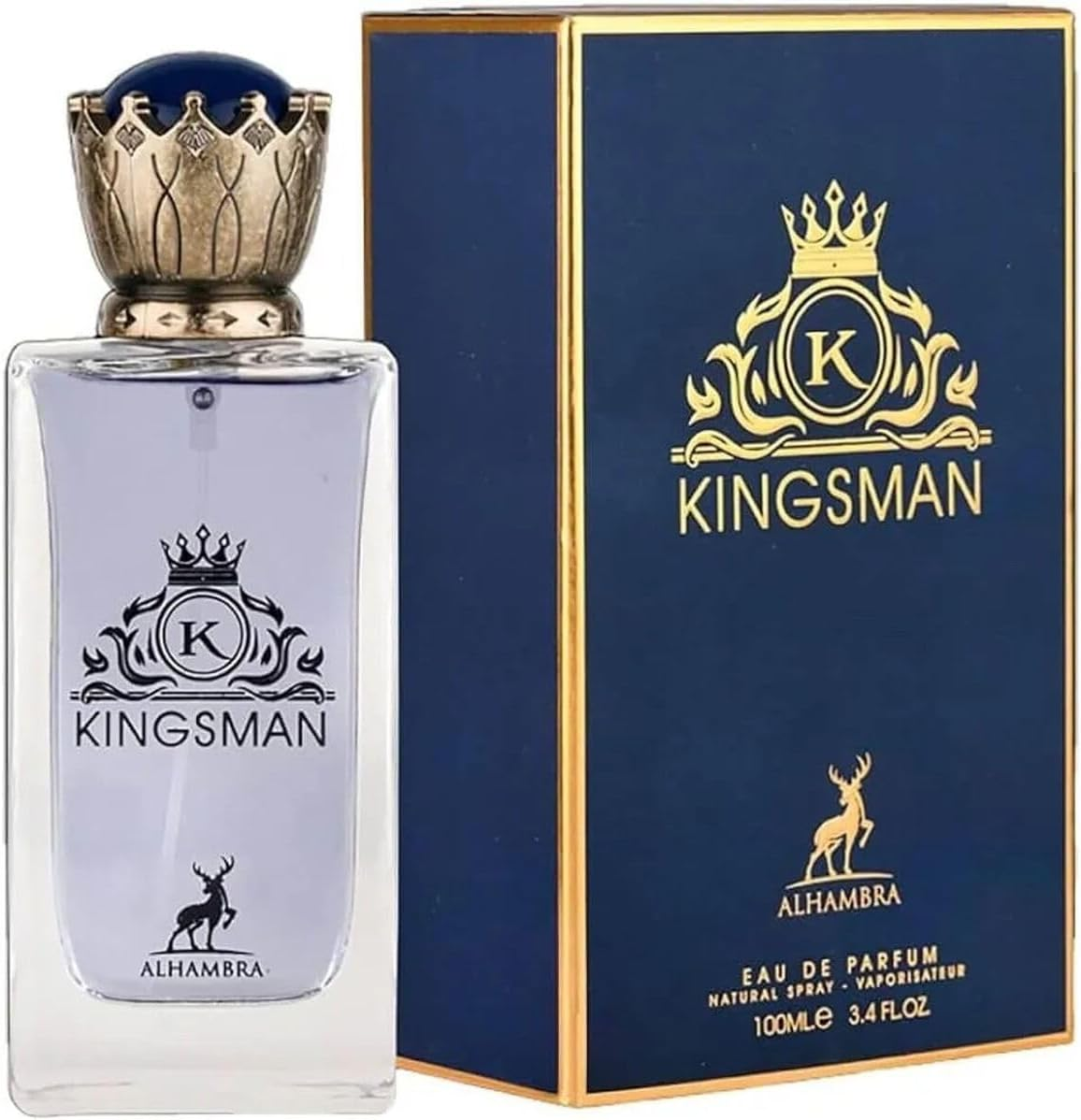 Kingsman by Maison Alhambra for Men - 3.4 Oz EDP Spray
