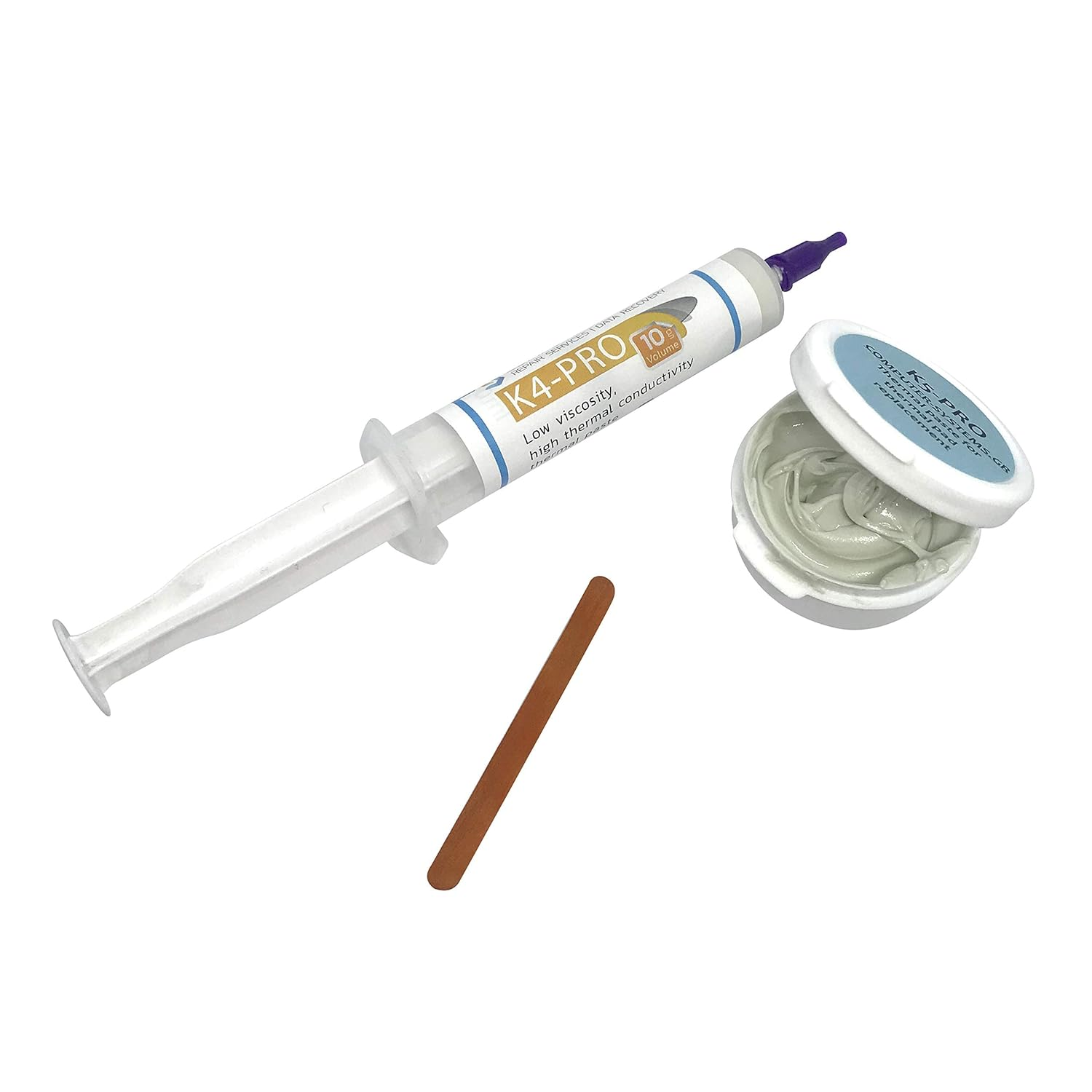 K5 PRO 20G & K4 PRO 10G Thermal Paste and Thermal Putty Pad Replacement Set Compatible with Apple Imac, Asus ROG, Acer Nitro, MSI Laptops, RTX 3080, 2080TI, 3090, PS4, Nintendo Switch, Xbox image number 4