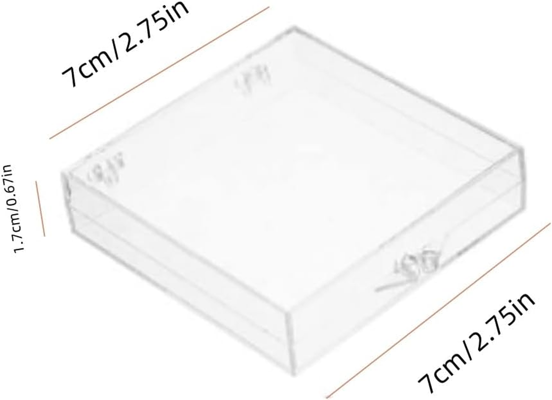 Fabselection Nail Art Storage Box, 12 PCS Display Shelf Display Shelves Fake Nails Clear Display Stand Nail Tip Case Holder Nail Art Container Fake Nail Container Nail Salon Supplies image number 2