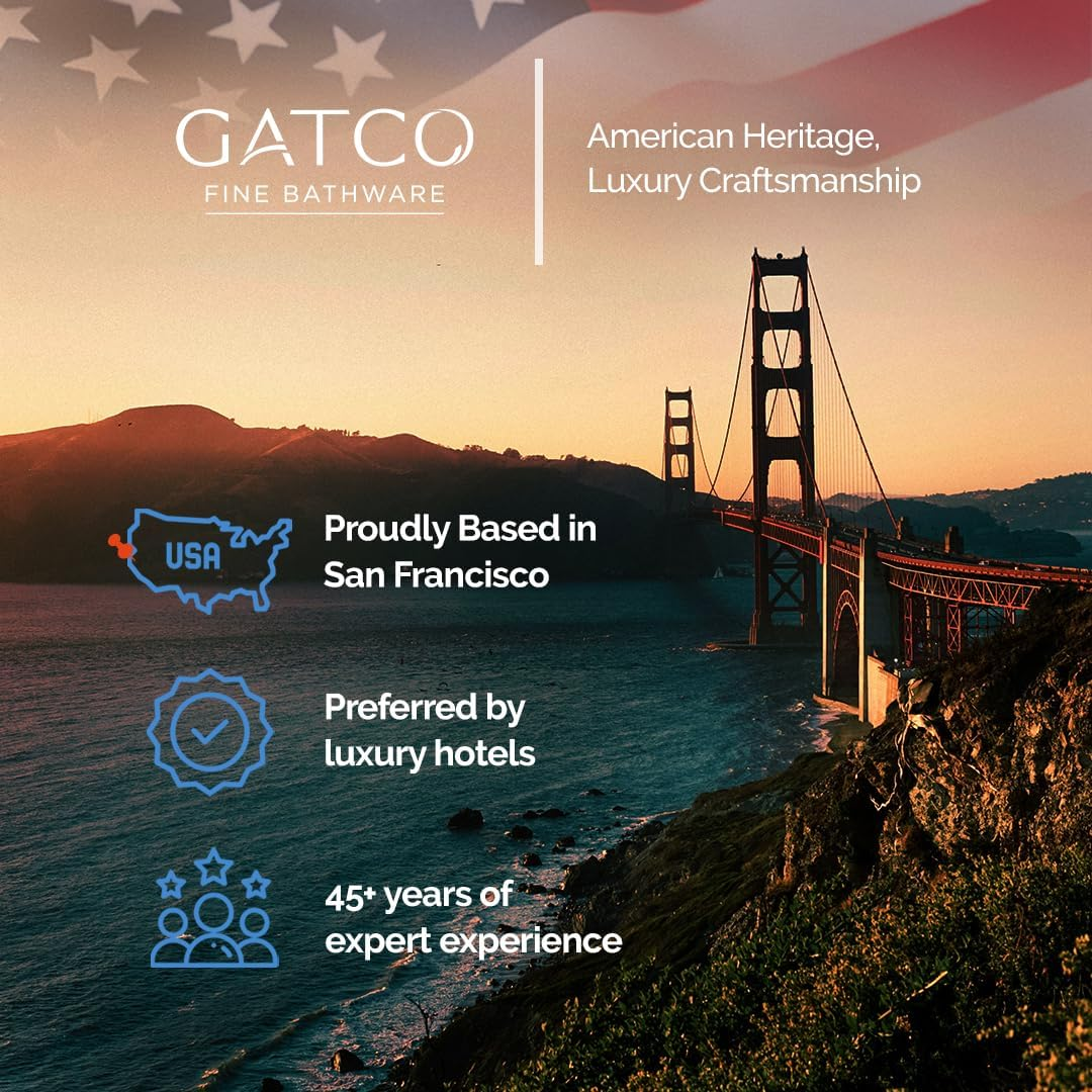 Gatco 4245 Latitude II Single Robe Hook, Chrome