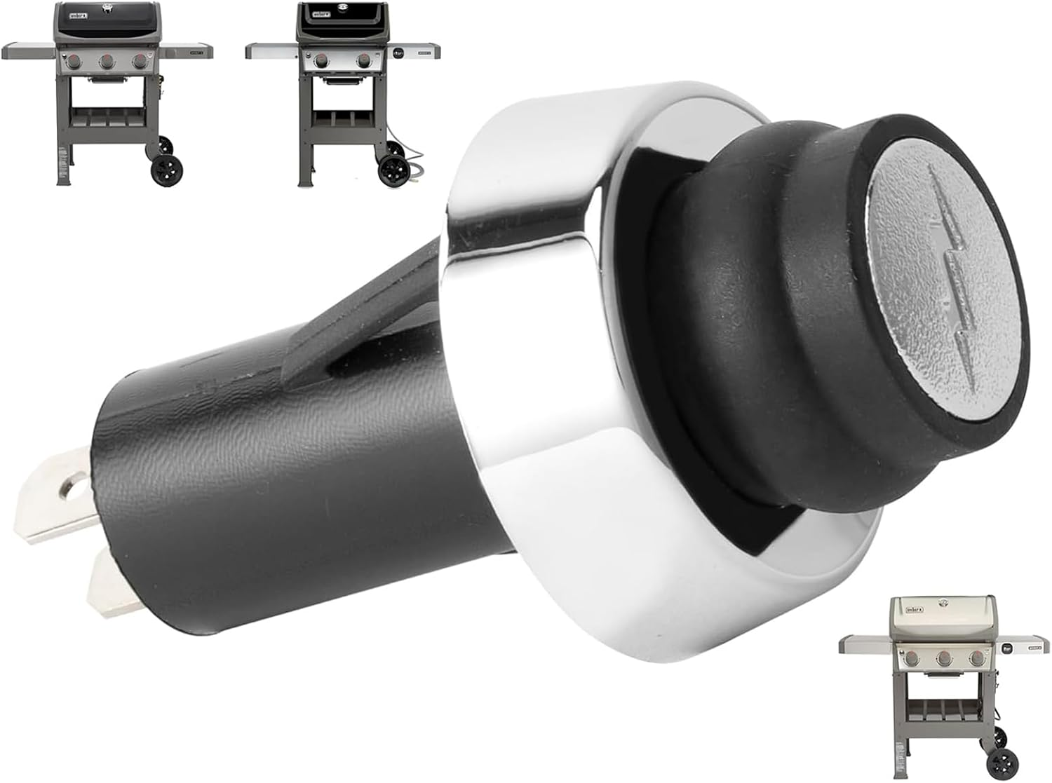 66220 Igniter Button Switch for Weber GS4 Genesis II & Spirit 2 Grill Ignitor Replacement Parts, for Weber Spirit II E310 E210 S210 S310 Parts, Igniter for Weber Genesis Grill GS4 Igniter Replacement image number 2