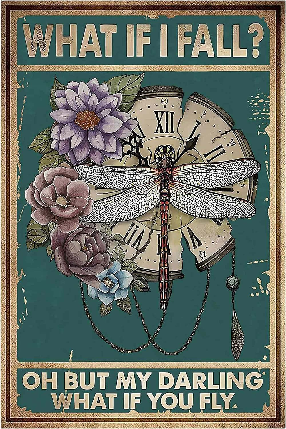 Bestylez Funny Black Cat Signs Cat Pictures Cat Poster Wall Decor, Cat Lover Gifts for Women Girl - Once upon a Time There Was a Girl Who Really Loved Cats, 8 X 12 Inch (513)