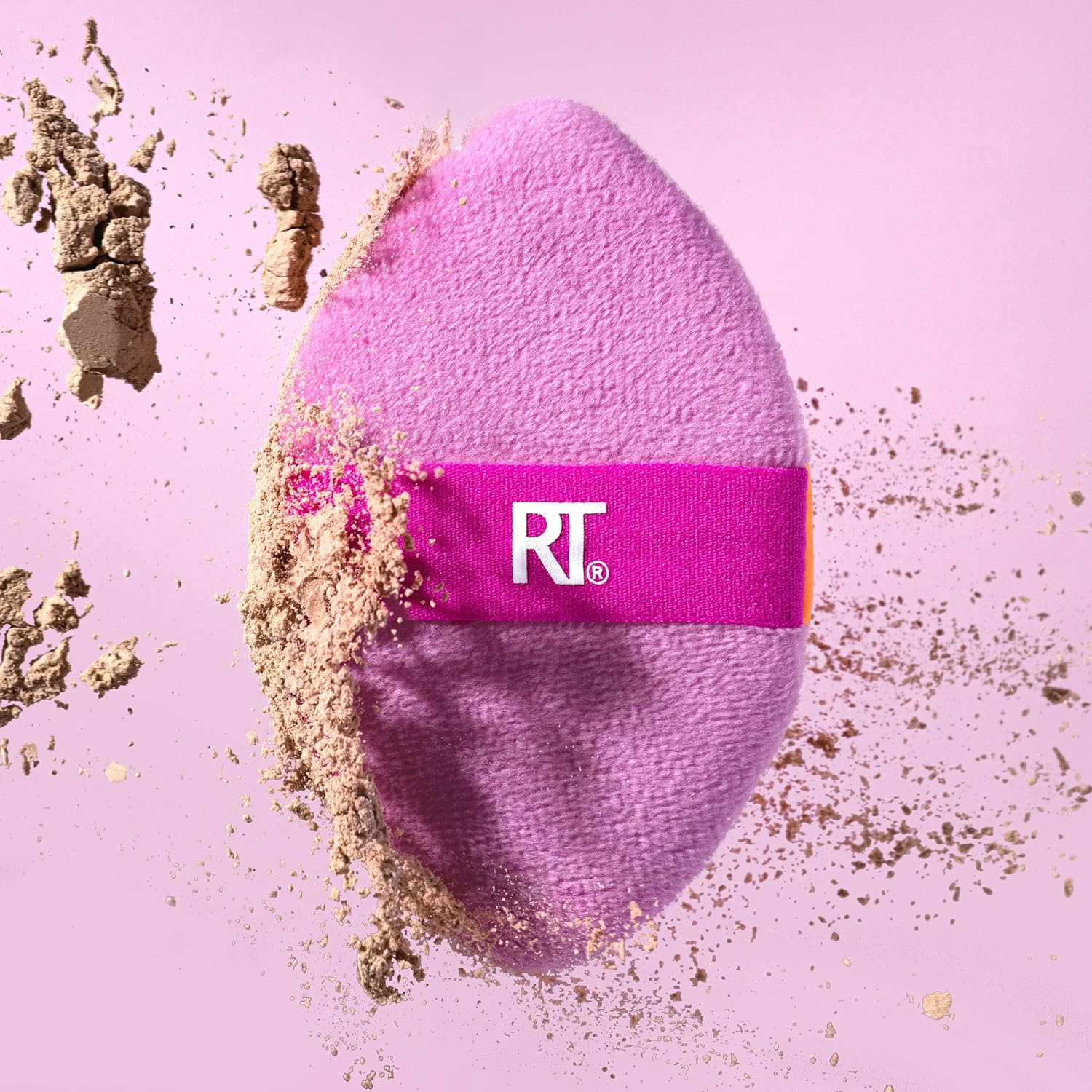 Real Techniques Real Techniques Miricle 2 in 1 Powder Puff (Pack of 2)