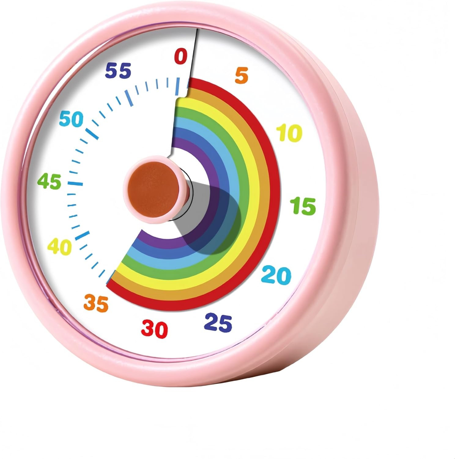 Visual Timer for Kids, 60 Minute Time Timer Kids Timer for Classroom Home Office, Countdown Timer for Cooking Teaching Working Meeting, Pomodoro Timer Kitchen Timer (Blue)