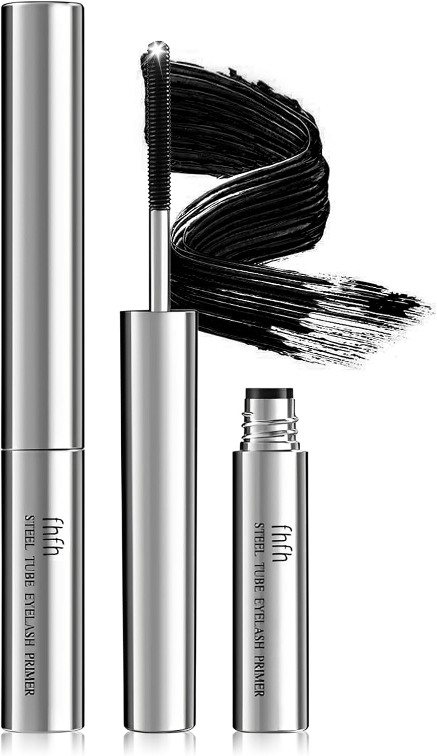 Erinde Mascara for Older Women, Black Waterproof Mascara for Mature Women, Extreme Length and Volume, No Clumps, Long Lasting, Hypoallergenic for Sensitive Eyes #01 image number 6
