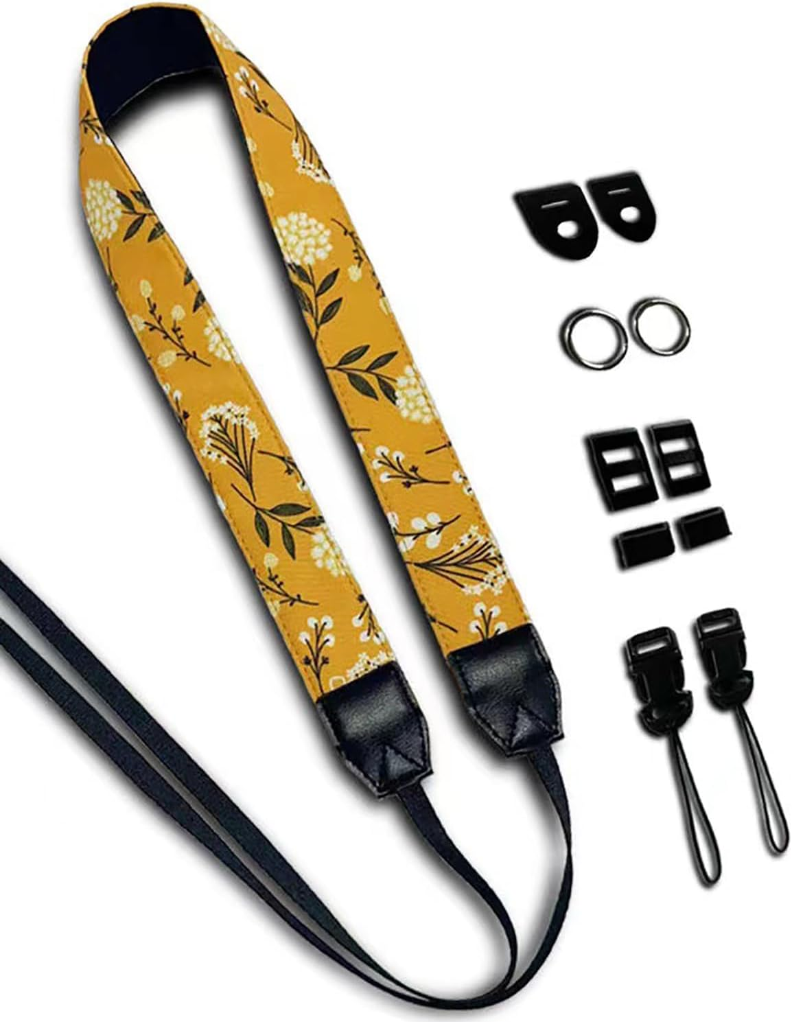 Camera Strap, Retro Cotton Camera Shoulder Straps Adjustable Camera Neck Strap for All Cameras Dslr/Slr/Mirrorless Sony Canon Nikon Olympus Photographer'S Assistant