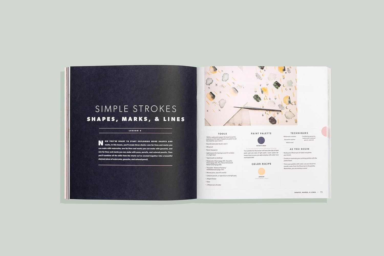 Modern Watercolor Botanicals: a Creative Workshop in Watercolor, Gouache, & Ink image number 3